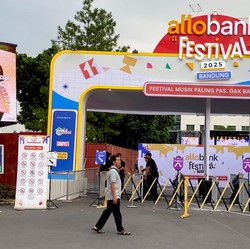 Le Minerale Meriahkan Allo Bank Festival 2025 di Bandung