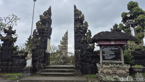 Pemedalan Pura Agung Gunung Raung di Desa Taro, Kecamatan Tegallalang, Gianyar, Bali. (Foto: Ni Komang Ayu Leona W/detikBali)