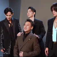 Selagi pemotretan, mereka saling bercanda meski sebelumnya Ken Chu mengungkap bahwa ia sudah keluar group chat F4 karena sebuah ketidakcocokan. Foto: Instagram