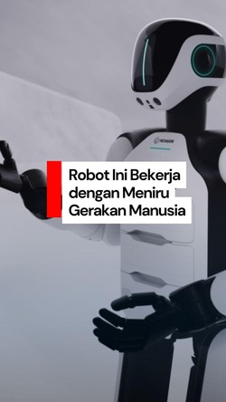 Video: Tanpa Coding, Robot Ini Bisa Bekerja dengan Meniru Gerakan Manusia