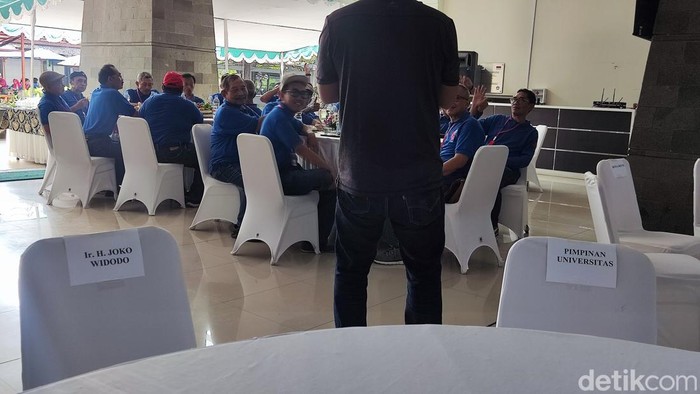 Suasana Terkini Fakultas Kehutanan UGM Jelang Jokowi Hadiri Reuni, Sabtu (26/7/2025).