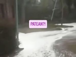 Viral Jalan Tertutup Busa di Patean Kendal, Ini Kata Warga
