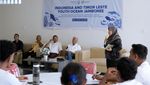 Potret 20 Pemuda RI-Timor Leste Ikuti Youth Ocean Jamboree di Belu NTT
