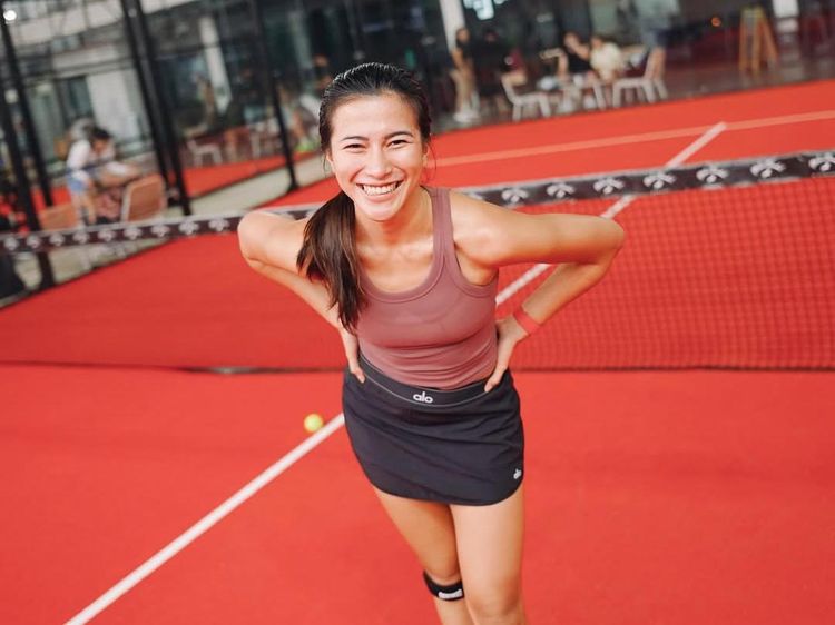 Aduh! Mata Dita Fakhrana Bonyok Gegara Main Padel