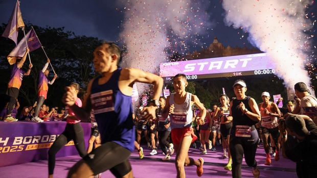 Ilustrasi event lari maraton.