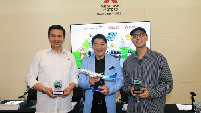 Mitsubishi jalin kerja sama dengan Garuda Indonesia dan Tahilalats
