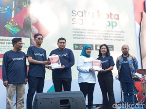 Pemkot Makassar Resmikan Aplikasi Lontara+, Appi Jamin Keamanan Data Warga