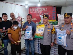 Polda Riau: Pengoplos Beras Digerebek di Pekanbaru Bukan Mitra Resmi Bulog