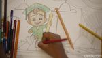 Serunya Anak-anak Adu Kreativitas di Lomba Mewarnai Cerebrofort
