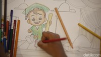 Lebih dari sekadar lomba, bagi para orang tua, mewarnai adalah sarana belajar. Mereka melihat aktivitas ini sebagai cara menyenangkan untuk mengasah kreativitas sekaligus melatih motorik anak-anaknya.
