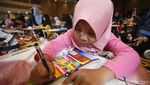 Serunya Anak-anak Adu Kreativitas di Lomba Mewarnai Cerebrofort