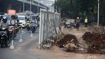 Ada Galian di Cilandak Jaksel, Lalin Simpang Fatmawati Tersendat
