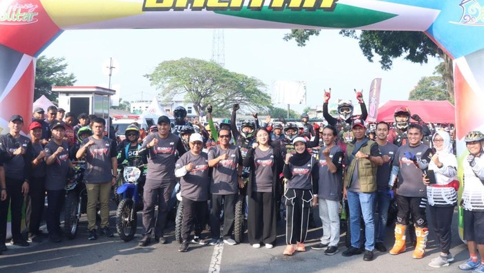 Ajang Trail Bhayangkara Blitar 2025 Sukses Gaet Ribuan Rider