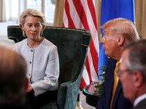 AS-Uni Eropa Sepakat Turunkan Tarif Impor, Mobil dan Suku Cadang Jadi 15%