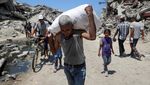 Dikepung Lapar, Warga Gaza Gantungkan Harapan ke Bantuan