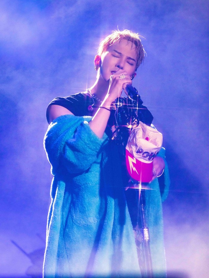 G-DRAGON 2025 WORLD TOUR [Übermensch] in JAKARTA di Indonesia Arena, Senayan, Jakarta Pusat, Jumat (25/7/2025).