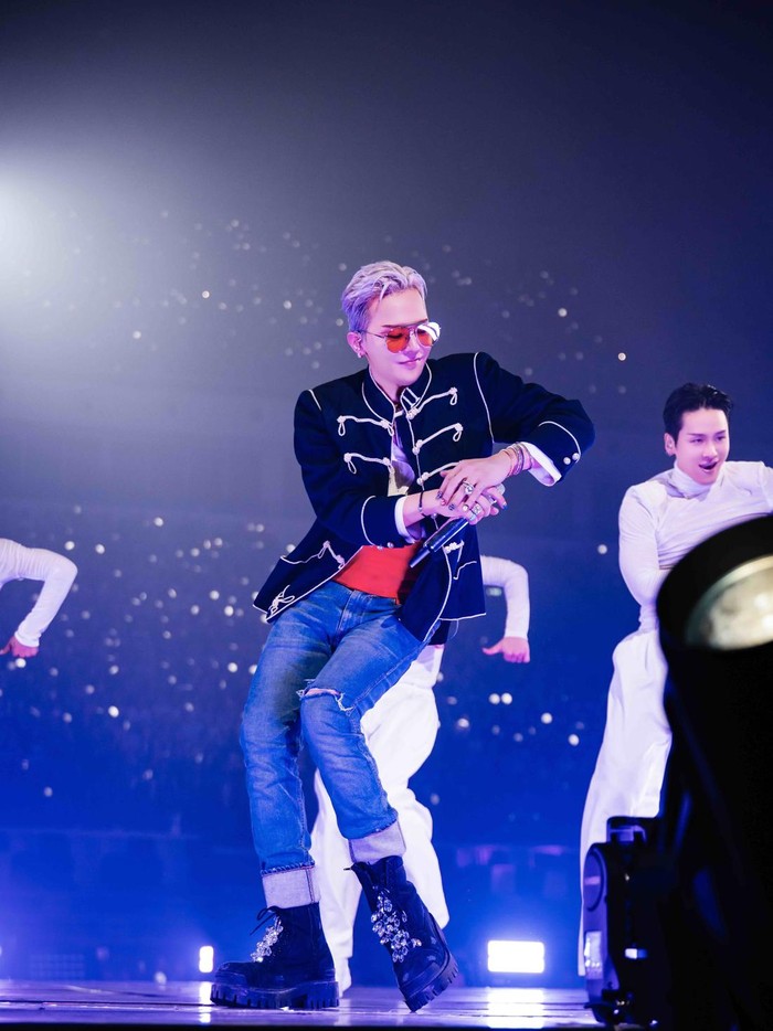 G-DRAGON 2025 WORLD TOUR [Übermensch] in JAKARTA di Indonesia Arena, Senayan, Jakarta Pusat, Jumat (25/7/2025).