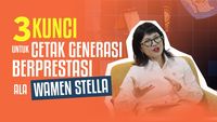 Infografis: Tips Mencetak Generasi Berprestasi ala Wamen Stella