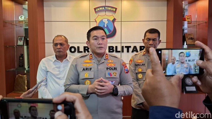 Kapolres Blitar, AKBP Arif Fazlurrahman.