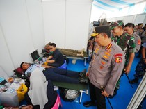 Selain Groundbreaking SPPG, Kapolri Hadiri Baktikes dan Baksos di Polda Lampung