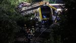 Kereta di Jerman Tergelincir, 3 Penumpang Tewas