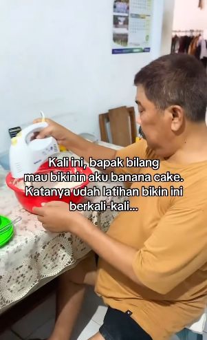 kisah pensiunan tni viral di Instagram kini berjualan bolu pisang