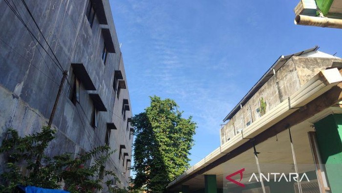 Kondisi awan di Kota Bengkulu, Senin (28/7/2025).