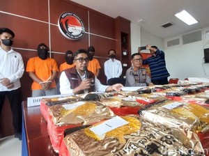 Dua Warga Berau Jadi Tersangka Penyelundupan 30 Kg Sabu dari Malaysia