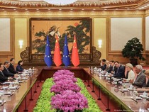 KTT Uni Eropa-China Biaskan Keretakan Mendalam