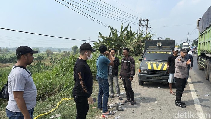 Mayat wanita terbungkus plastik dan kardus di Gresik