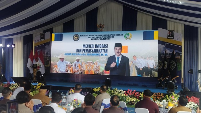 Menteri Imigrasi dan Pemasyaratan (Imipas) Jenderal Pol (Purn) Agus Andrianto