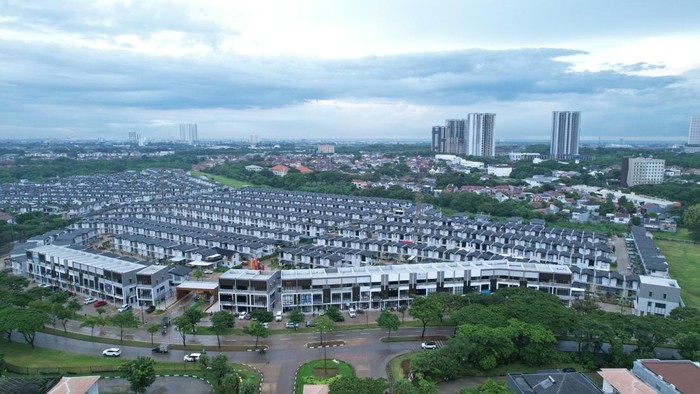 Perumahan di Lippo Cikarang.