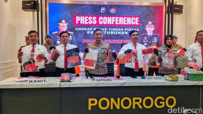 Press release pria di Ponorogo diduga cabuli anak di bawah umur