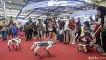 Robot Anjing Argos Curi Perhatian di Booth Jaecoo GIIAS 2025