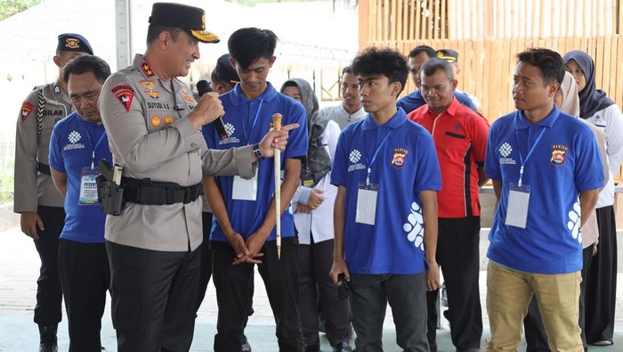 Sebanyak 112 masyarakat mengikuti pelatihan Tailor Made Training (TMT) Gelombang IV Tahun 2025. (Dok polisi).