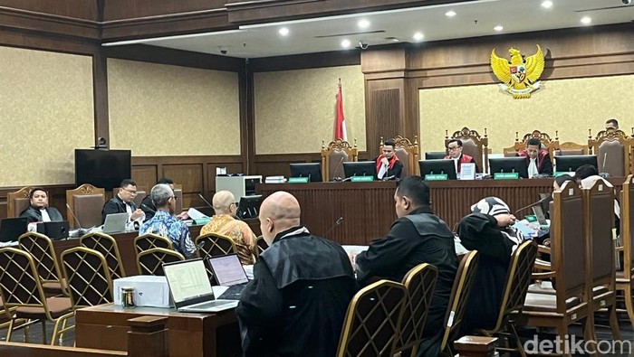 Sidang kasus investasi fiktif PT Taspen.