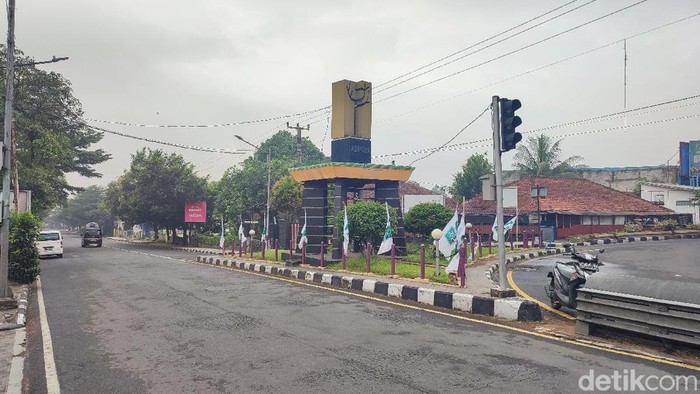 Suasana di Kota Ciamis yang menjadi kota terbersih di Jawa Barat