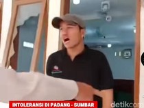 Rumah Doa Jemaat Kristen di Padang Dibubarkan Warga, Polisi Bakal Tindak Pelaku