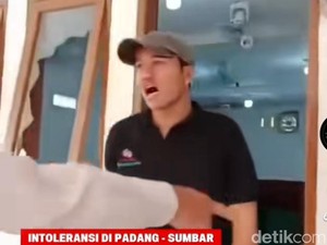 Warga Bubarkan Aktivitas Rumah Doa Jemaat Kristen di Padang, Polisi Turun Tangan