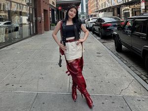 Standout! Outfit Tiara Andini Nonton Konser BLACKPINK di New York
