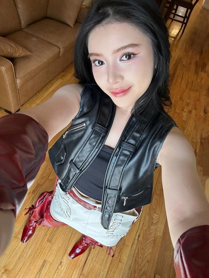 Tiara Andini menonton konser BLACKPINK yang digelar pada 26-27 Juli 2025 di New York, Amerika Serikat.