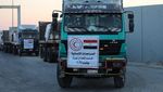 Truk Bantuan Tembus Gaza, Distribusi Masih Dihalangi Blokade