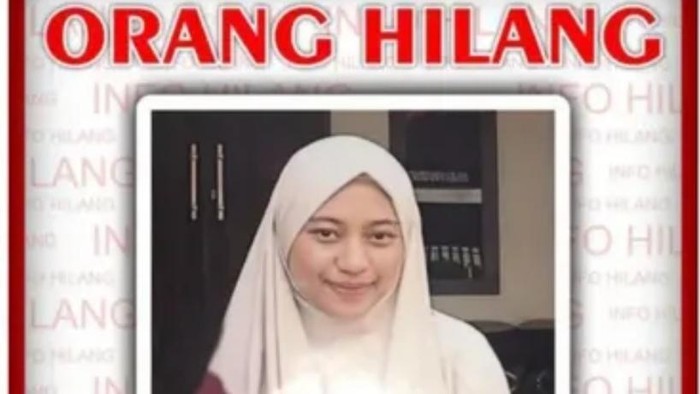 Ulfa Multifa (19) mahasiswi UMI Makassar yang dilaporkan hilang.