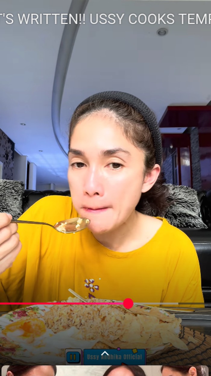 Kreasi masakan sederhana Ussy Sulistiawaty