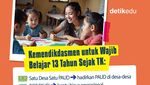Infografis: Wajib Belajar 13 Tahun Dimulai, Anak Indonesia Wajib TK 1 Tahun