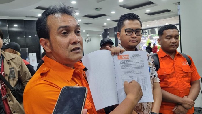 Wakil Presiden Partai Buruh Said Salahudin (Taufiq/detikcom)