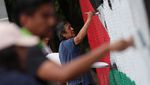 Warga Meksiko Lukis Mural Palestina, Serukan Aksi Kemanusiaan untuk Gaza