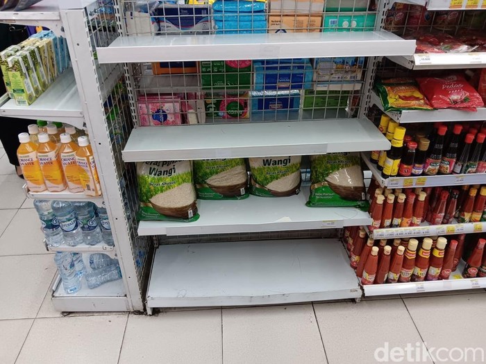 Beras Premium di MInimarket