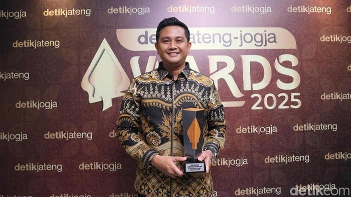 Bupati Klaten Hamenang Wajar Ismoyo, S.I.Kom di Gedung Gradhika Bhakti Praja Kota Semarang, Rabu (23/7/2025) malam.