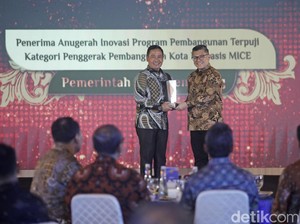 Bergerak dengan Basis MICE, Pemkot Semarang Raih detikJateng-Jogja Awards